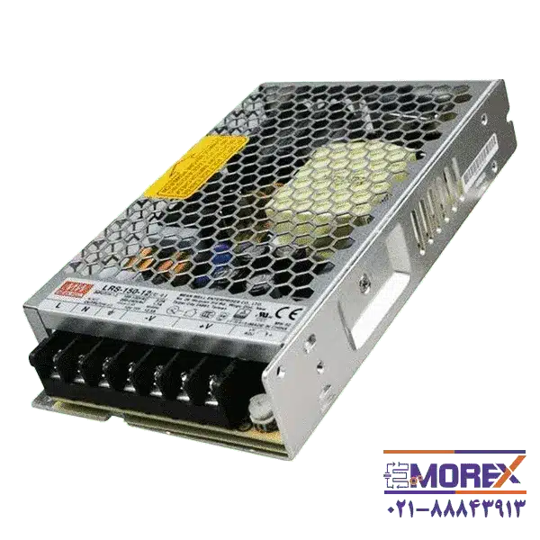 منبع تغذیه 12 ولت 12.5 آمپر مینول | MEAN WELL مدل LRS-150-12