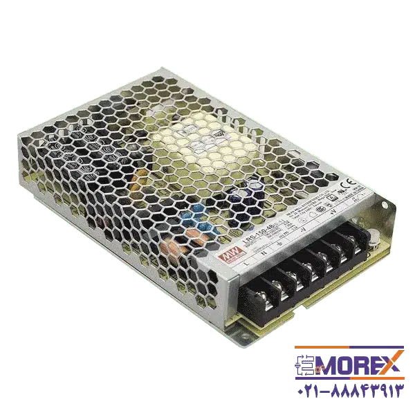 منبع تغذیه 48 ولت 3.3 آمپر مینول | MEAN WELL مدل LRS-150-48