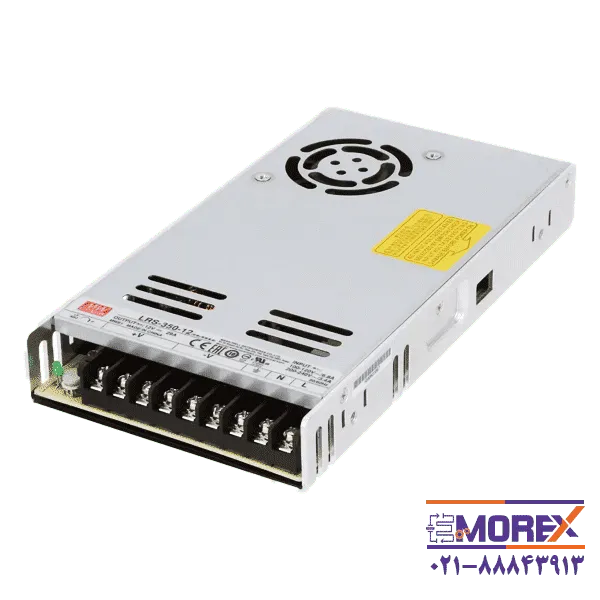 منبع تغذیه 12 ولت 29 آمپر مینول کد LRS-350-12