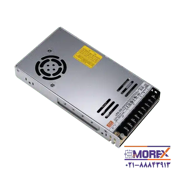 منبع تغذیه 24 ولت 14.6 آمپر مینول | MEAN WELL مدل LRS-350-24