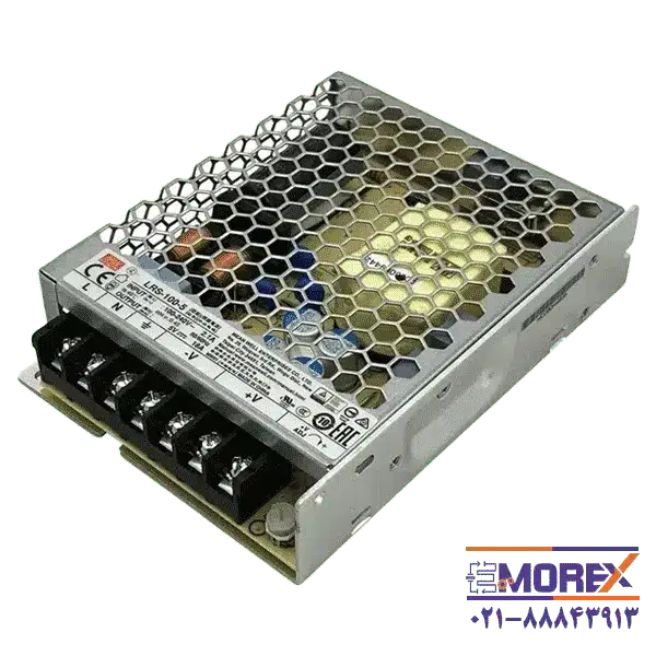 منبع تغذیه مینول | MEAN WELL مدل LRS-100-5