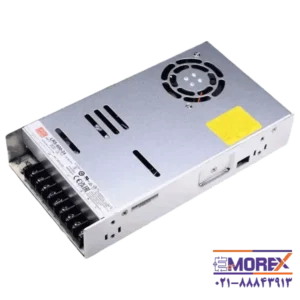 منبع تغذیه 24 ولت 25 آمپر مینول | MEAN WELL مدل LRS-600-24
