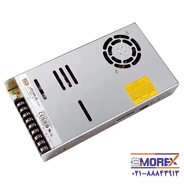 منبع تغذیه 48 ولت 12.5 آمپر مینول | MEAN WELL مدل LRS-600-48