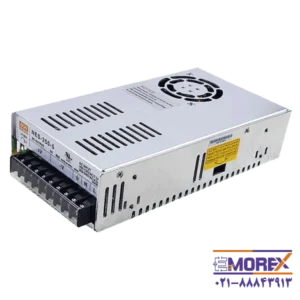 منبع تغذیه 5 ولت 60 آمپر مینول | MEAN WELL مدل NES-350-5