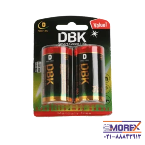 باتری DBK سایز D کد Super Heavy Duty Pro بسته 2 عددی