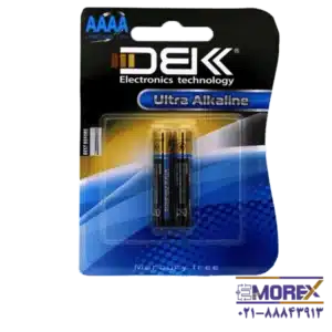 باتری DBK سایز AAAA کد Ultra Alkaline بسته 2 عددی
