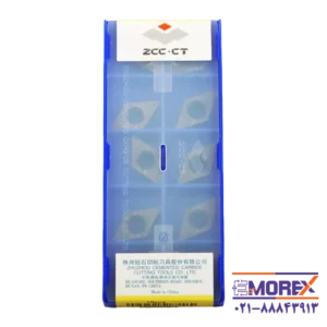 الماس تراشکاری زد سی سی | ZCC مدل DCMT11T302-EF با گرید YBG202 بسته 10 عددی