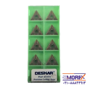 الماس تراشکاری دسکار | DESKAR مدل TNMG160404-MA با گرید LF6118 بسته 10 عددی