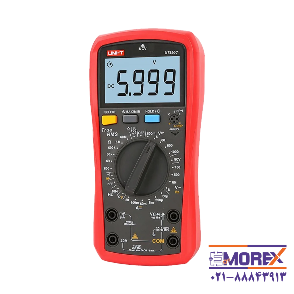 مولتی متر دیجیتال یونی تی | UNI-T مدل UT890C