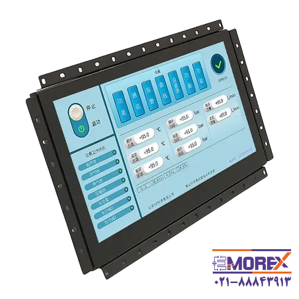 مانیتور لمسی صنعتی خازنی سایز 13.3 اینچی مدل TRC133 با رزولوشن 1920*1080