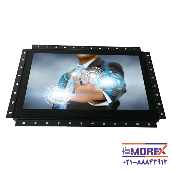 مانیتور لمسی صنعتی خازنی سایز 15.6 اینچی مدل TRC156 با رزولوشن 1600×900