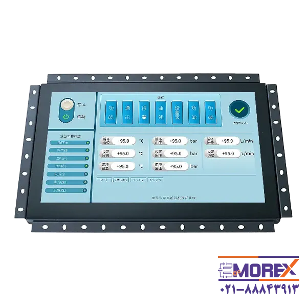 مانیتور لمسی صنعتی خازنی سایز 13.3 اینچی مدل TZC133 با رزولوشن 1920*1080