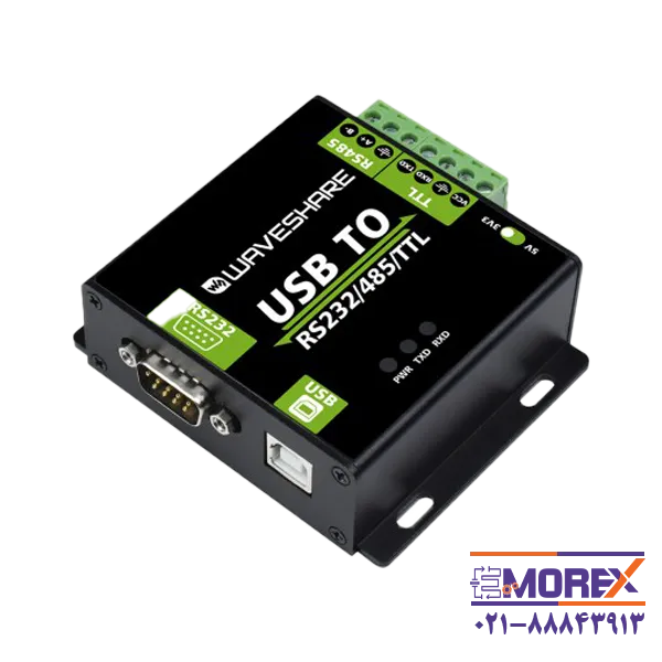 مبدل صنعتی ویوشیر | WAVESHARE مدل USB TO RS232/485/TTL