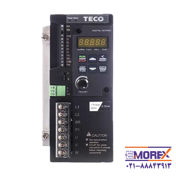 اینورتر تک فاز تکو | TECO مدل S310-201-H1BCD