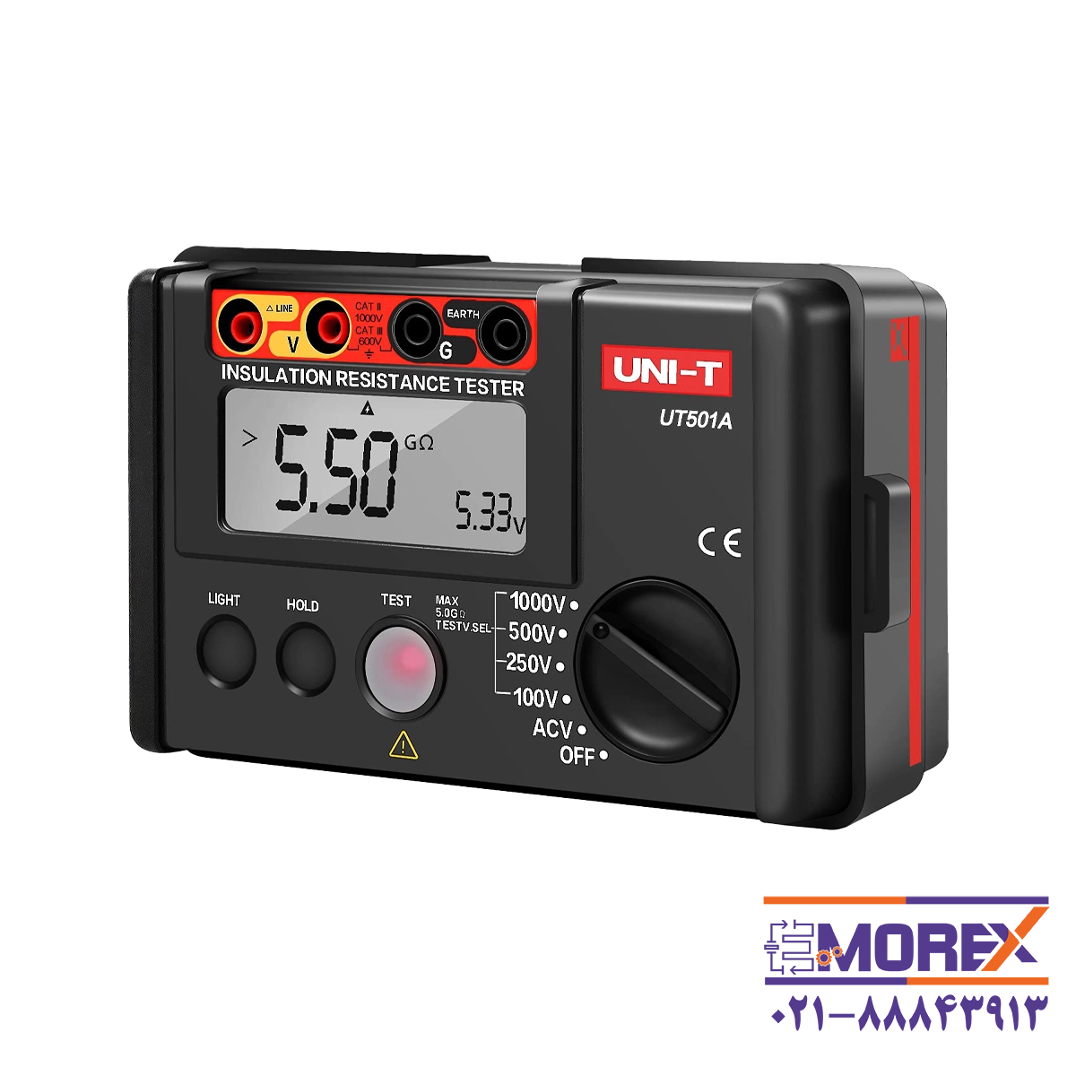 میگر (تستر مقاومت عایق) یونی تی | UNI-T مدل UT501A