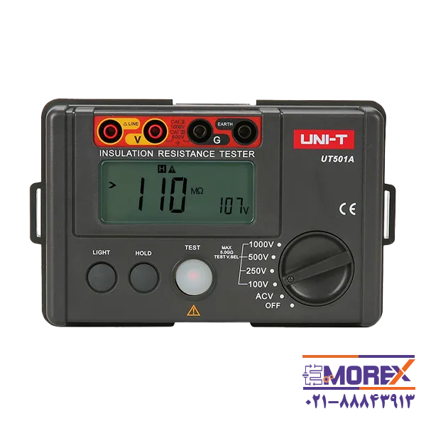 میگر (تستر مقاومت عایق) یونی تی | UNI-T مدل UT501A