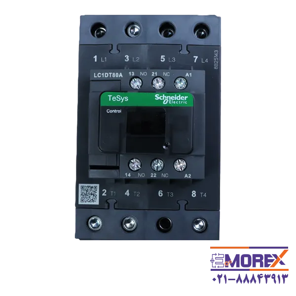 کنتاکتور اشنایدر | SCHNEIDER مدل LC1DT80AE7