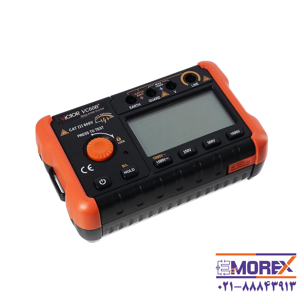 میگر (تستر مقاومت عایق) ویکتور | VICTOR مدل +VC60B