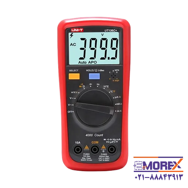 مولتی متر دیجیتال یونی تی | UNI-T مدل UT136C PLUS