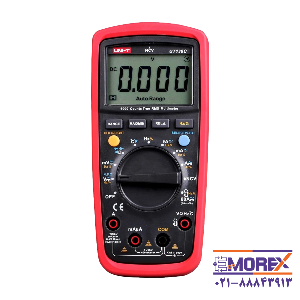 مولتی متر دیجیتال یونی تی | UNI-T مدل UT139C