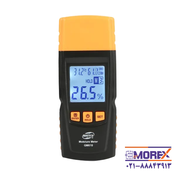 رطوبت سنج نفوذی و سطحی چوب بنتک | BENETECH مدل GM610