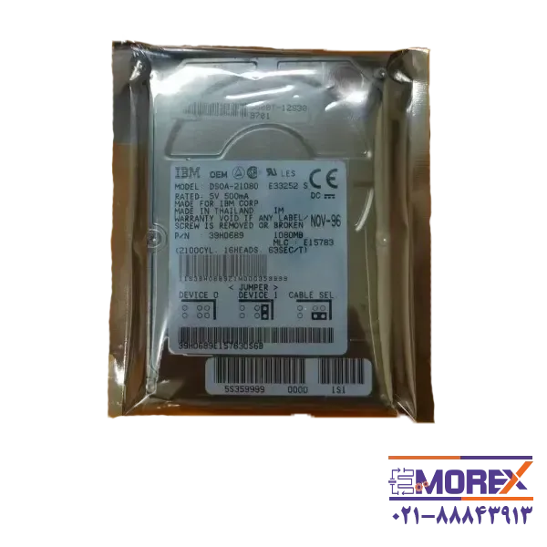 هارد اینترنال آی بی ام | IBM مدل IDE 2.5 inch 1 GB