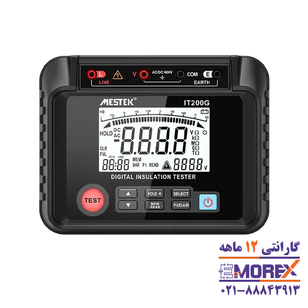 میگر (تستر مقاومت عایق) مستک | MESTEK مدل IT200G