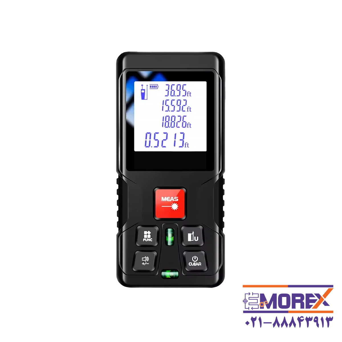 متر لیزری مدل PRO OPTION-120 ABS