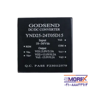مبدل DC/DC گادسند | GODSEND مدل YND25-24T05D15