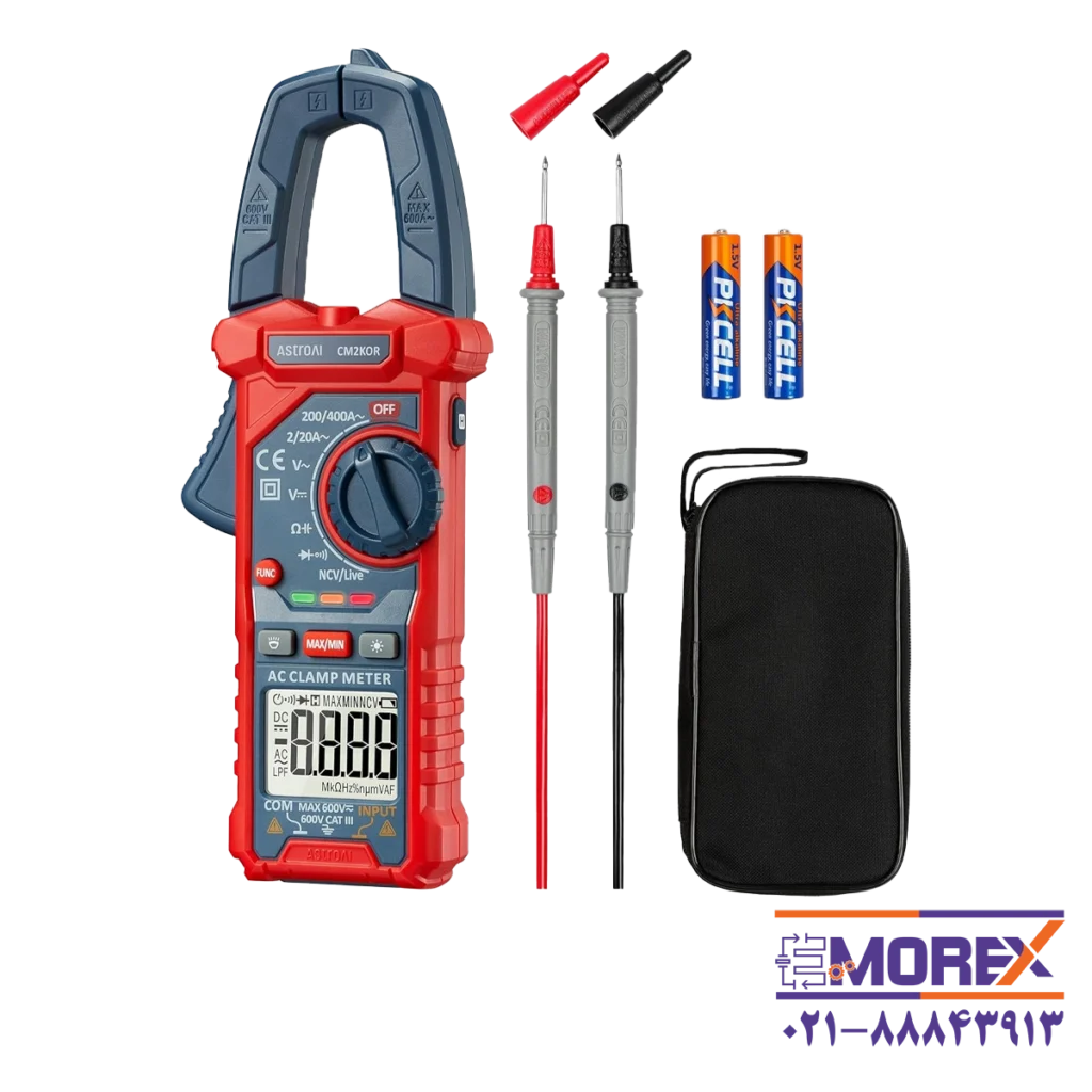 مولتی متر کلمپی دیجیتال آسترو آی | ASTROAI مدل CM2K0R