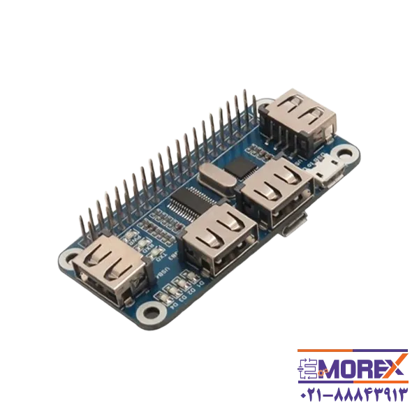 هاب 4 پورت USB مدل UART مناسب رزبری پای