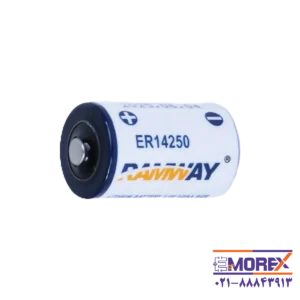 باتری لیتیومی 3.6 ولت سایز 1/2AA رم وی | RAMWAY مدل ER14250