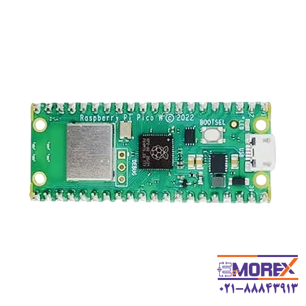 برد رزبری پای | RASPBERRY PI مدل PICO W Headers