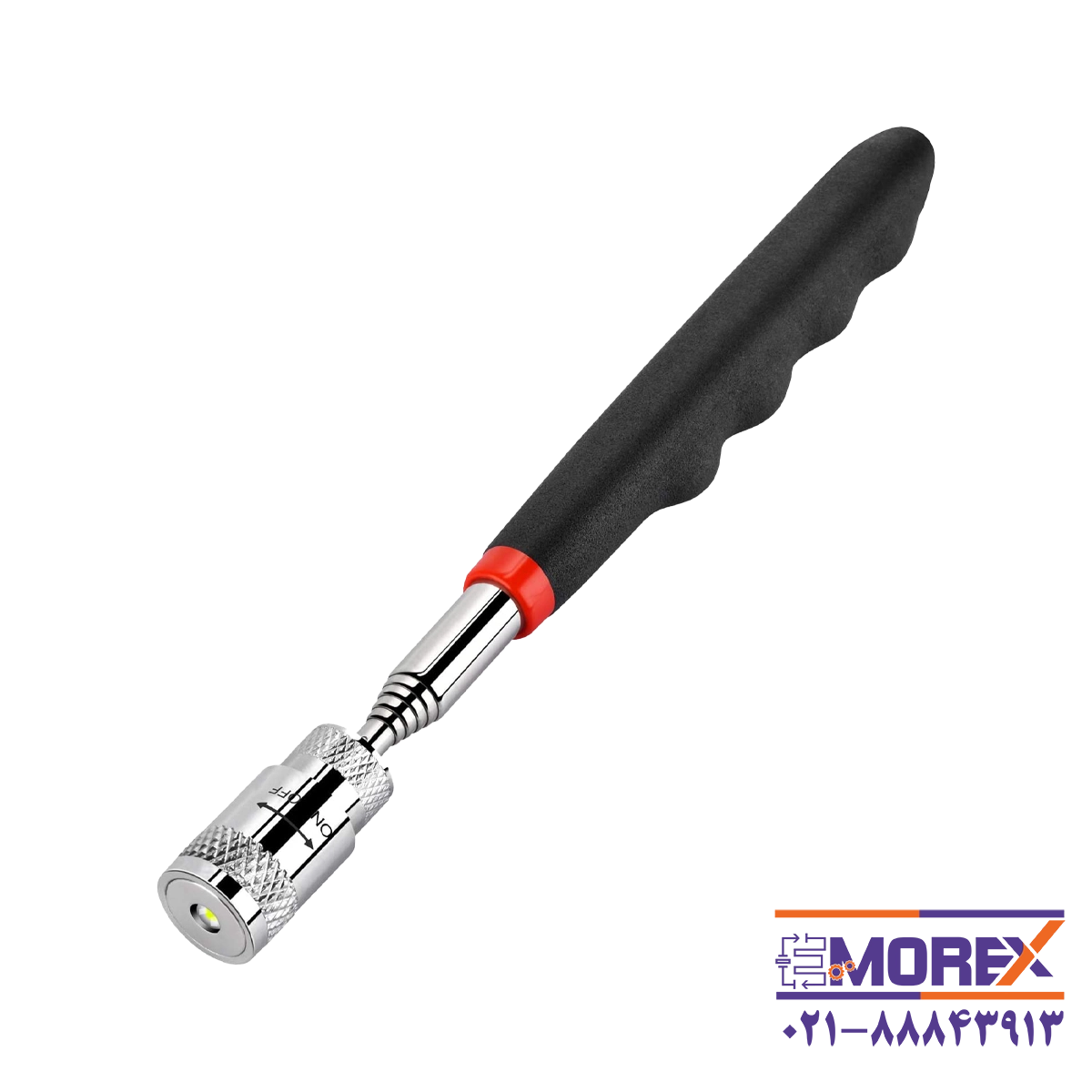 آهنربا آنتنی ( تلسکوپی ) چراغ دار ژیامنگ | XIMENG مدل 8LB