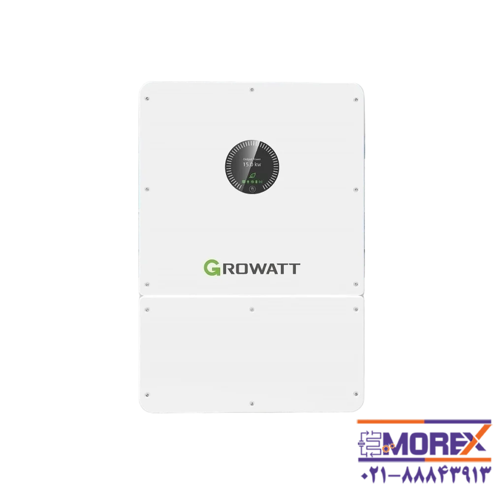 اینورتر رشته‌ای هیبریدی سه فاز 15 کیلوات گروات | Growatt مدل WIT-15K-HU
