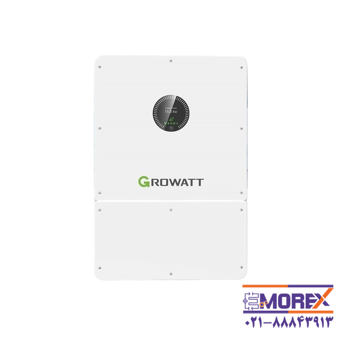 اینورتر رشته‌ای هیبریدی سه فاز 15 کیلوات گروات | Growatt مدل WIT-15K-HU