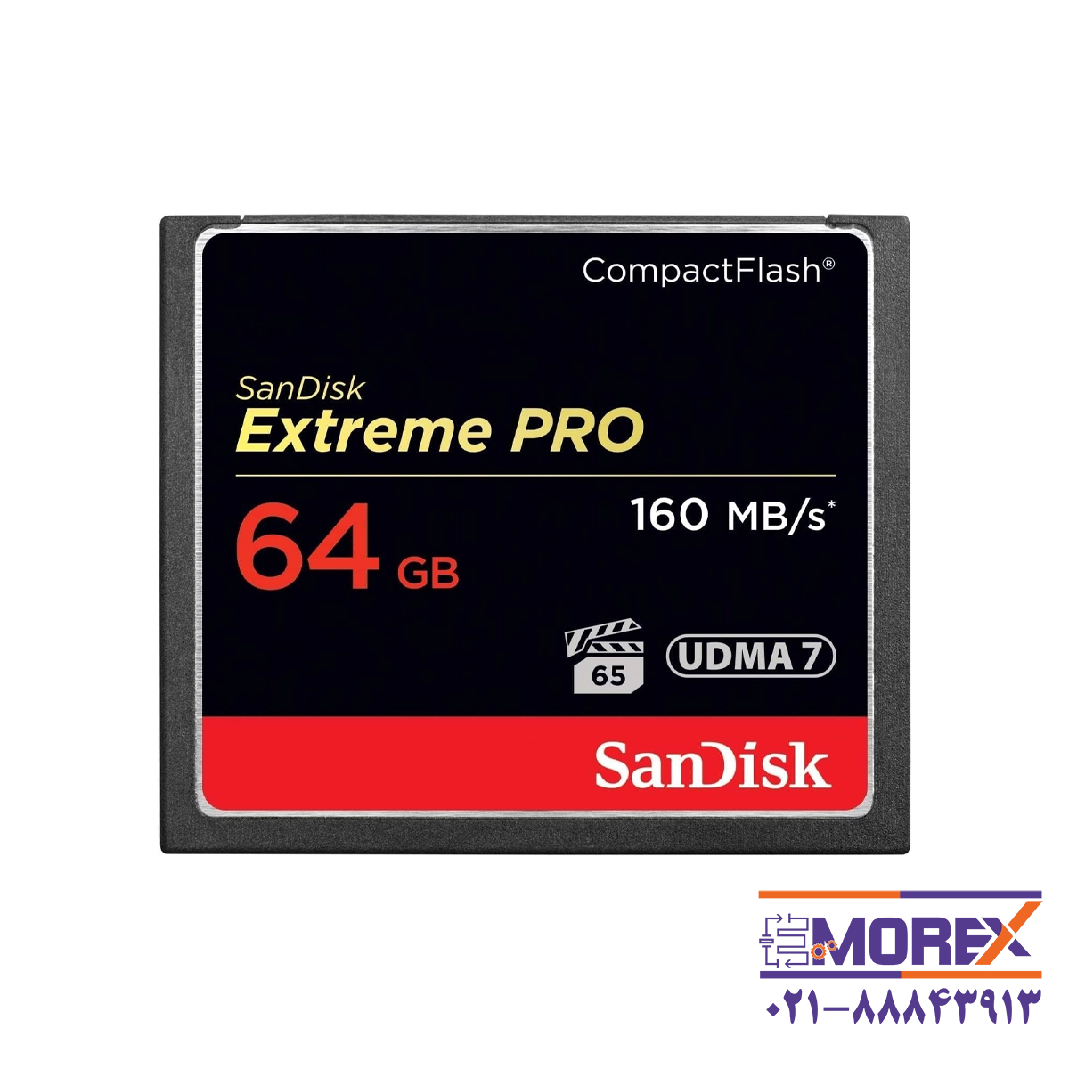 CF کارت سن دیسک | SANDISK مدل EXTREME PRO با حافظه 64GB