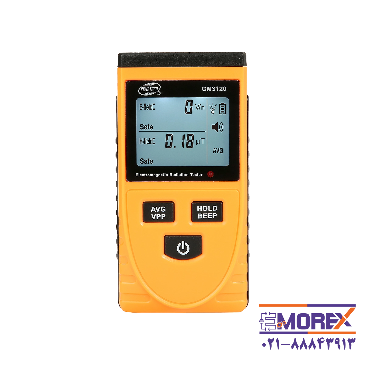 تستر میدان الکترومغناطیسی بنتک | BENETECH مدل GM3120 Electromagnetic Radiation Tester