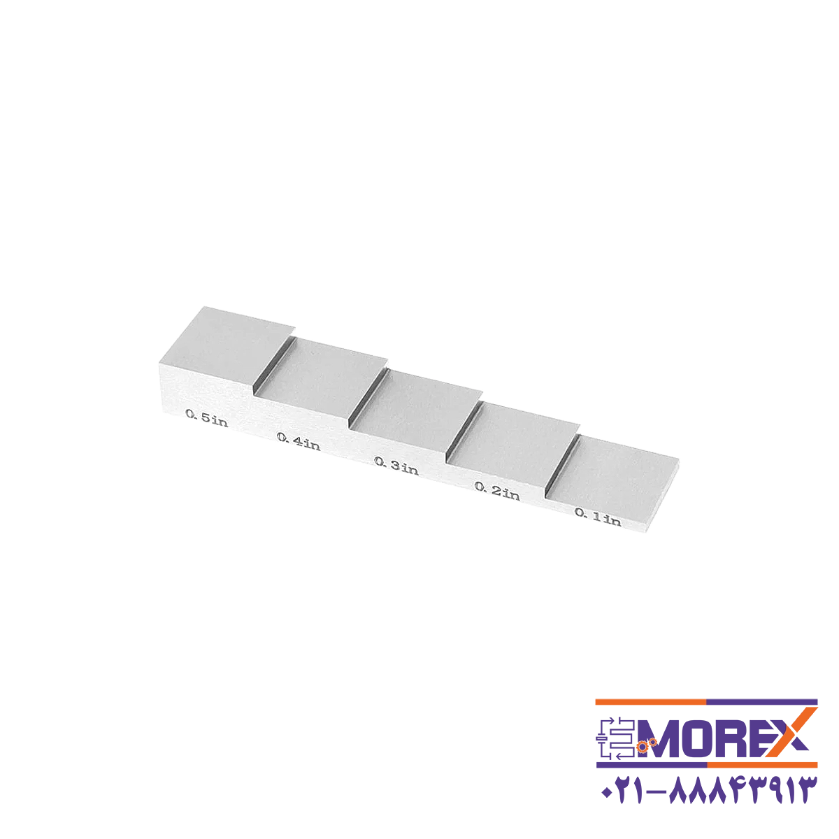 تست بلوک کالیبراسیون پله‌ای هواتک | HUATEC مدل STEP-5